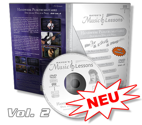 RML - "Handwerk Plektrumgitarre" - DVD 2 (Standard) 