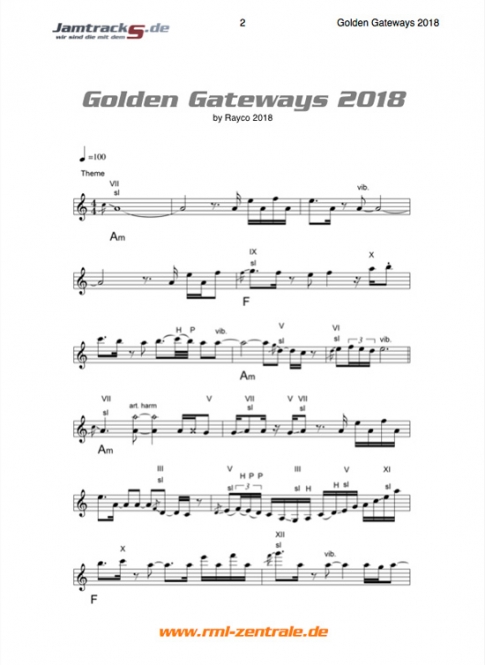 Rayco "Golden Gateways 2018" 